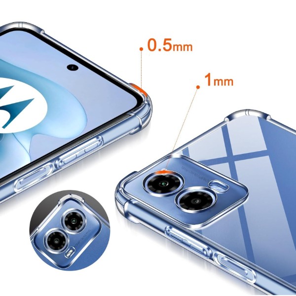 Фото - Чохол для смартфону BeCover Anti-Shock for Motorola Moto G35 Clear (712779)