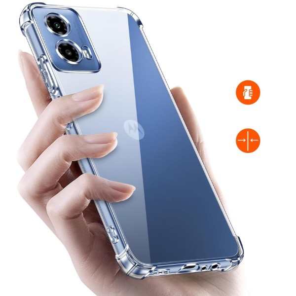Фото - Чохол для смартфону BeCover Anti-Shock for Motorola Moto G35 Clear (712779)