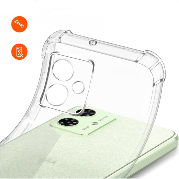 Фото - Чехол для смартфона BeCover Anti-Shock for Motorola Moto G55 Clear (712780)