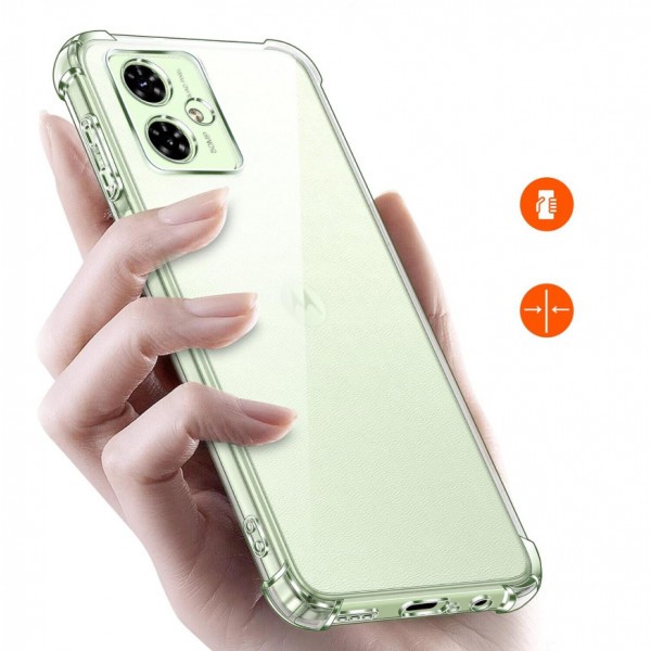 Фото - Чехол для смартфона BeCover Anti-Shock for Motorola Moto G55 Clear (712780)