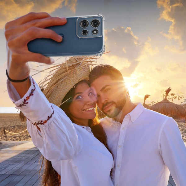 Фото - Чехол для смартфона BeCover Anti-Shock for Motorola Moto G75 Clear (712781)