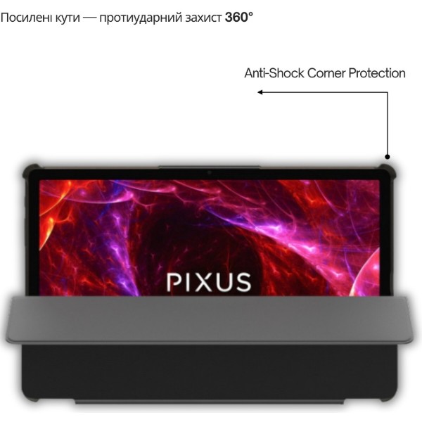 Фото - Чохол для планшету BeCover Crystal Guard Stand Pixus for Pixus Arena 10.95" Graphite (714617)