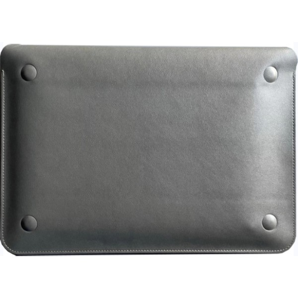 Фото - Чохол для ноутбука BeCover ECO Leather for MacBook 12'' Gray (709691)