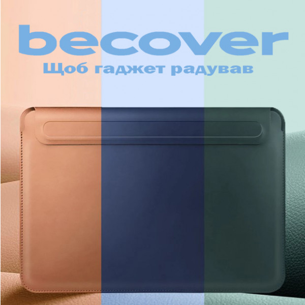 Фото - Чехол для ноутбука BeCover ECO Leather for MacBook 13'' Dark Green (709695)