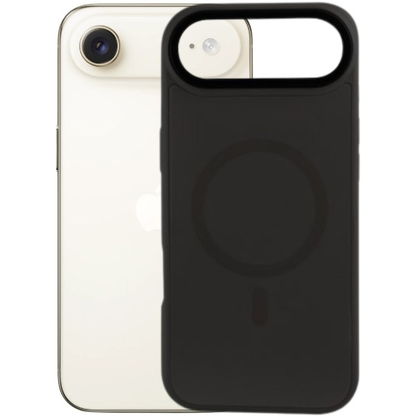 Фото - Чохол для смартфону BeCover FIBRA ArcLine Case with MagSafe for Apple iPhone 17 Air Black (715375)