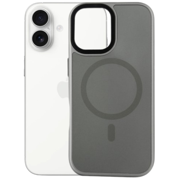 Фото - Чохол для смартфону BeCover FIBRA ArcLine Case with MagSafe for Apple iPhone 17 Gray (715374)