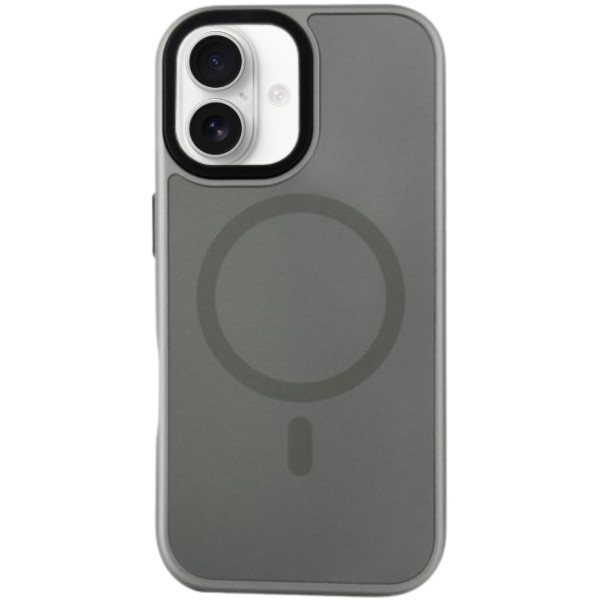 Фото - Чохол для смартфону BeCover FIBRA ArcLine Case with MagSafe for Apple iPhone 17 Gray (715374)
