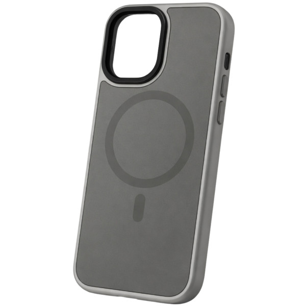 Фото - Чохол для смартфону BeCover FIBRA ArcLine Case with MagSafe for Apple iPhone 17 Gray (715374)