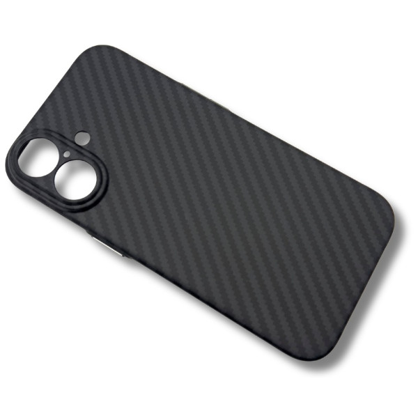 Фото - Чохол для смартфону BeCover FIBRA Carbonite case with MagSafe for Apple iPhone 17 Black (715406)
