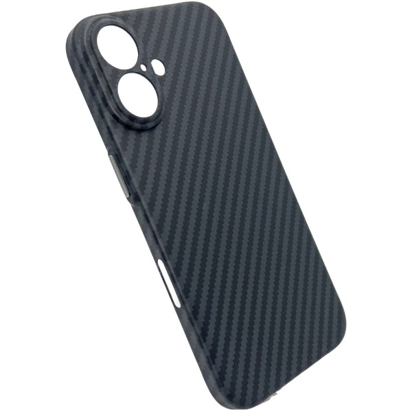 Фото - Чохол для смартфону BeCover FIBRA Carbonite case with MagSafe for Apple iPhone 17 Black (715406)