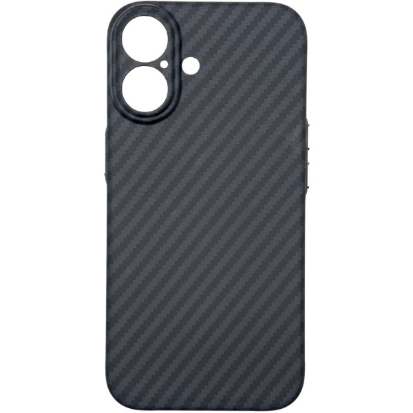 Фото - Чохол для смартфону BeCover FIBRA Carbonite case with MagSafe for Apple iPhone 17 Black (715406)