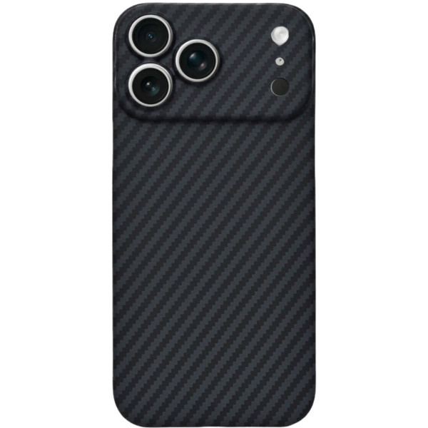 Фото - Чохол для смартфону BeCover FIBRA Carbonite case with MagSafe for Apple iPhone 17 Pro Black (715409)
