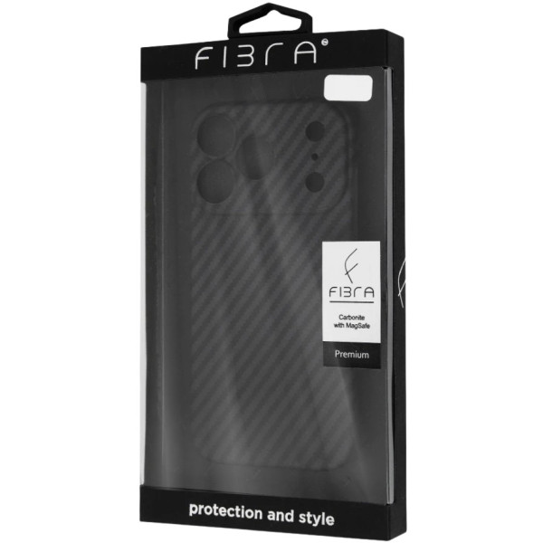 Фото - Чохол для смартфону BeCover FIBRA Carbonite case with MagSafe for Apple iPhone 17 Pro Black (715409)