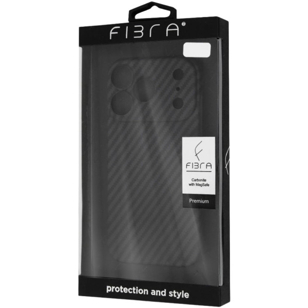 Фото - Чохол для смартфону BeCover FIBRA Carbonite case with MagSafe for Apple iPhone 17 Pro Max Black (715410)