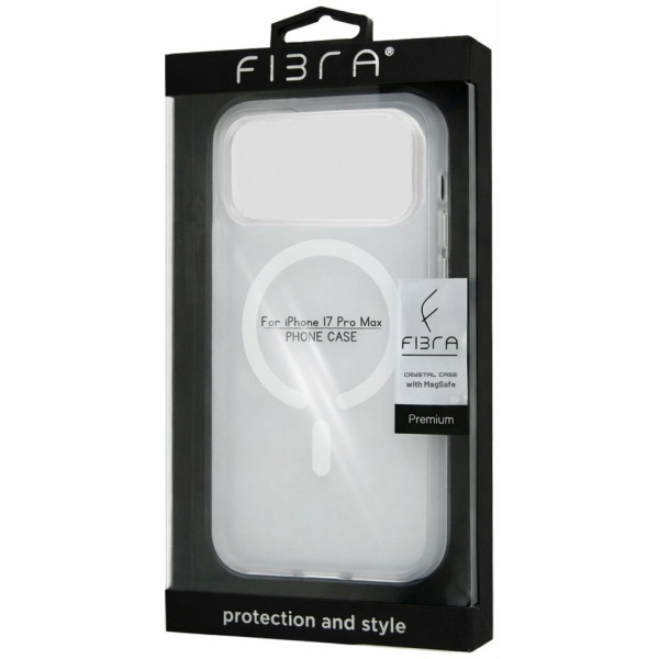 Фото - Чохол для смартфону BeCover FIBRA Crystal Case with MagSafe for Apple iPhone 17 Pro Max (715370)