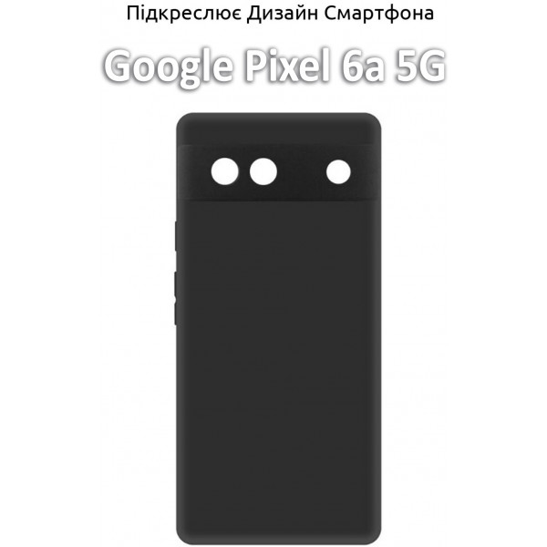 Фото - Чехол для смартфона BeCover for Google Pixel 6a 5G Black (709612)
