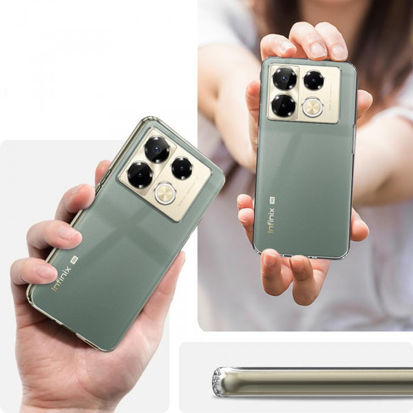 Фото - Чохол для смартфону BeCover for Infinix Note 40 Pro (X6851) Transparancy (711180)