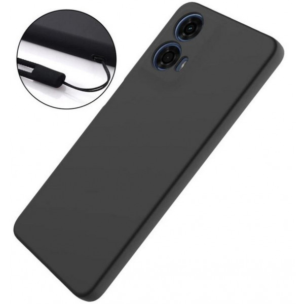 Фото - Чохол для смартфону BeCover for Motorola Moto G04/ E14 Black (711894)