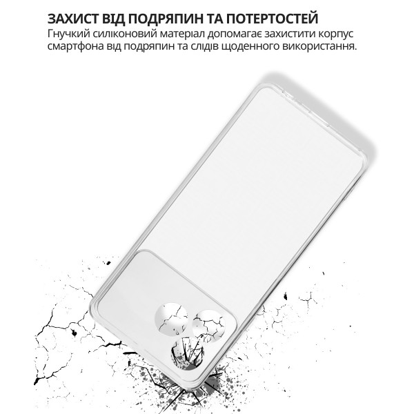 Фото - Чохол для смартфону BeCover for ZTE Blade A36 / Nubia A36 Transparancy (714908)