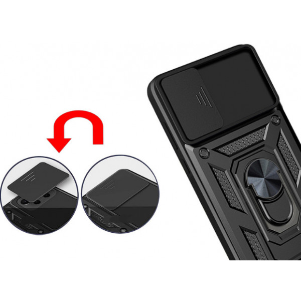 Фото - Чохол для смартфону BeCover Military for Oppo A57s Black (708196)