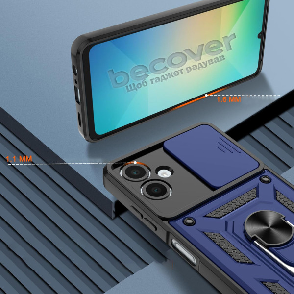 Фото - Чохол для смартфону BeCover Military for Samsung Galaxy A07 SM-A075 Blue (713898)