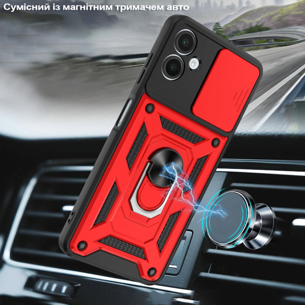 Фото - Чохол для смартфону BeCover Military for Samsung Galaxy A07 SM-A075 Red (713900)