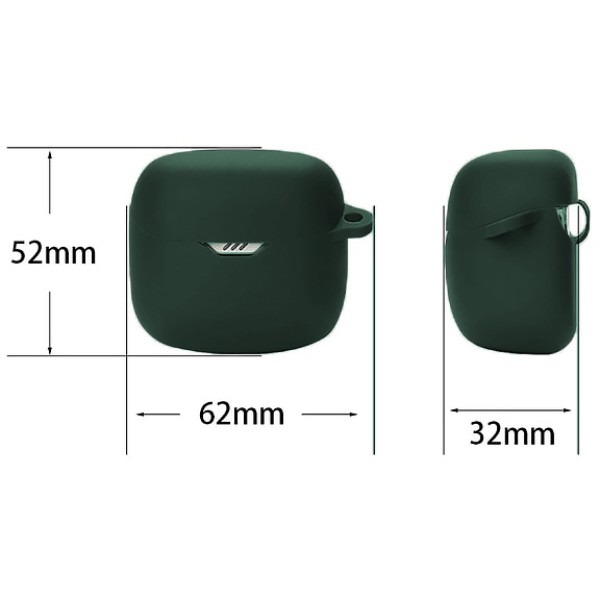 Фото - Чехол для наушников BeCover Silicon for JBL Tune Flex TWS Dark Green (710186)