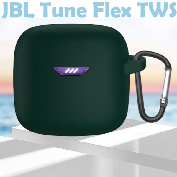 Фото - Чехол для наушников BeCover Silicon for JBL Tune Flex TWS Dark Green (710186)