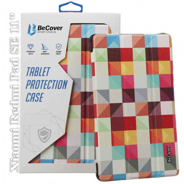 Фото - Чохол для планшету BeCover Smart Case for Xiaomi Redmi Pad SE 11''Square (709876)
