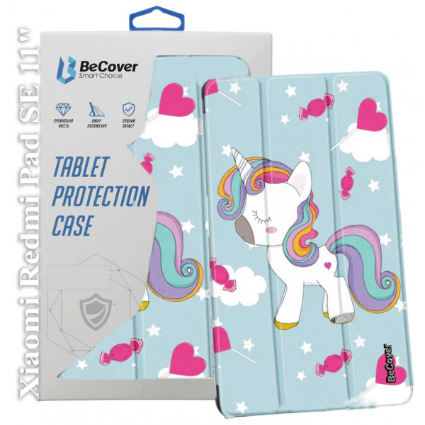 Фото - Чохол для планшету BeCover Smart Case for Xiaomi Redmi Pad SE 11''Unicorn (709877)