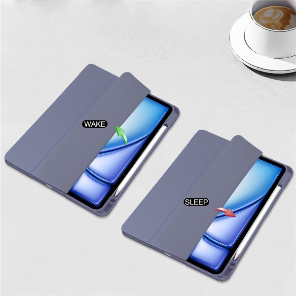 Фото - Чохол для планшета BeCover Soft Edge TPU з кріпленням Apple Pencil for Apple iPad Air 13" M4 2026 Purple (715339)