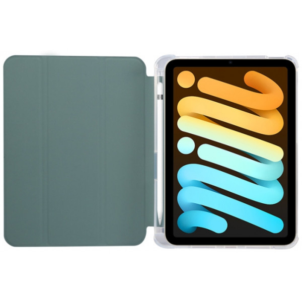 Фото - Чохол для планшету BeCover Soft TPU Apple Pencil for Apple iPad Mini 7 2024 Dark Green (712438)