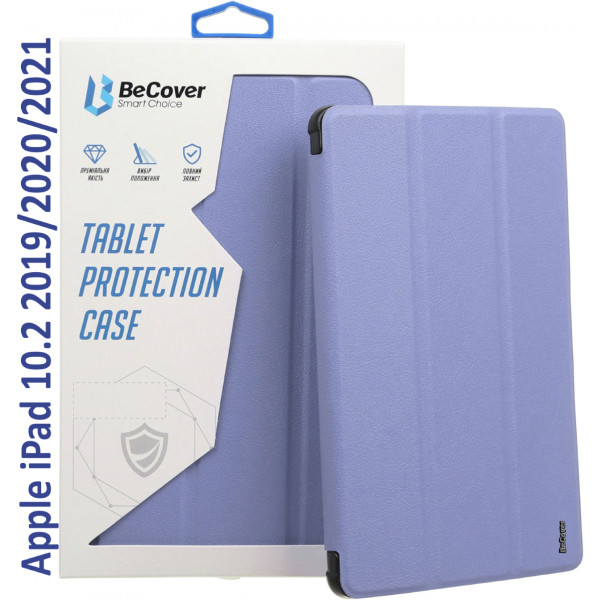 Фото - Чехол для планшета BeCover Tri Fold Hard for Apple iPad 10.2 2019/2020/2021 Purple (709657)"
