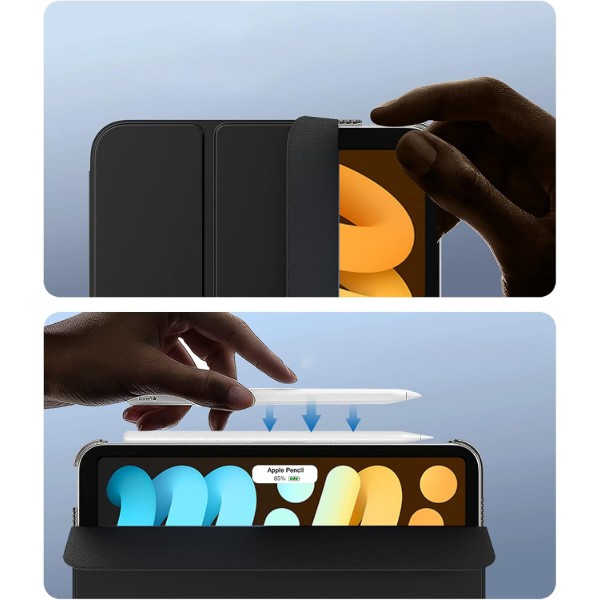 Фото - Чехол для планшета BeCover Tri Fold Hard for Apple iPad Mini 7 2024 Black (712450)