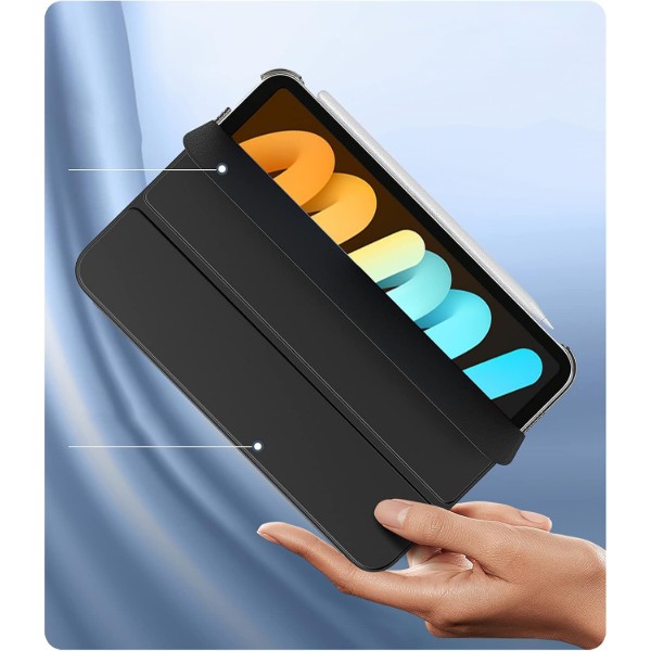 Фото - Чехол для планшета BeCover Tri Fold Hard for Apple iPad Mini 7 2024 Black (712450)