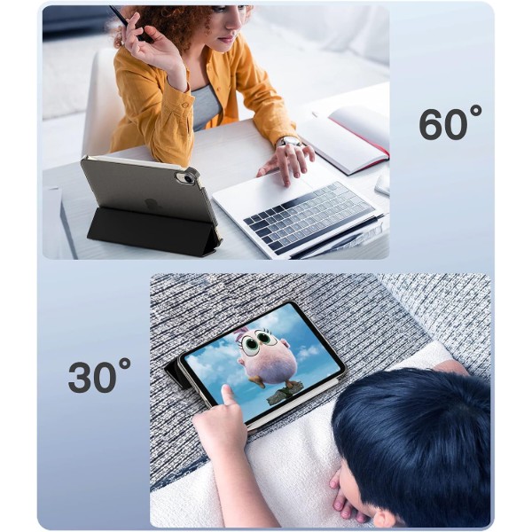 Фото - Чехол для планшета BeCover Tri Fold Hard for Apple iPad Mini 7 2024 Black (712450)