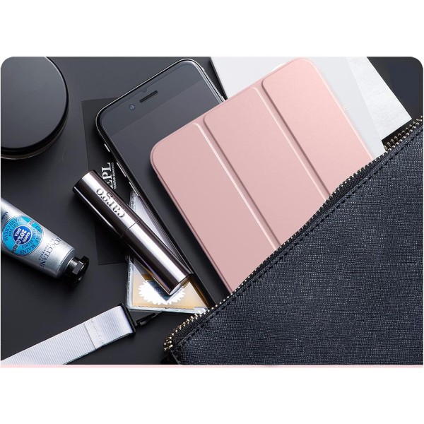Фото - Чехол для планшета BeCover Tri Fold Hard for Apple iPad Mini 7 2024 Rose Gold (712456)