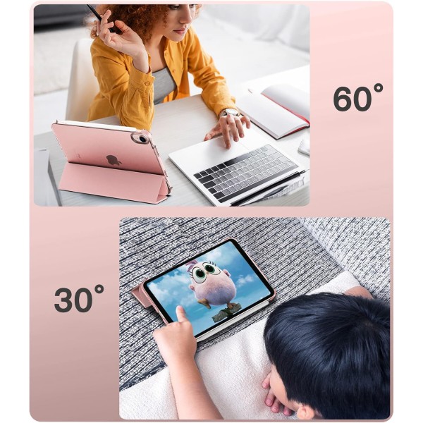 Фото - Чехол для планшета BeCover Tri Fold Hard for Apple iPad Mini 7 2024 Rose Gold (712456)