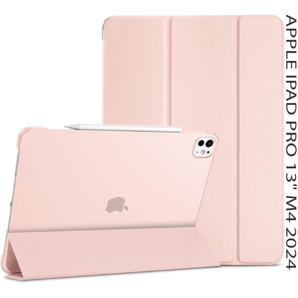 Фото - Чехол для планшета BeCover Tri Fold Hard for Apple iPad Pro 13'' M4 2024 Pink (711732)
