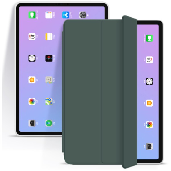 Фото - Чехол для планшета BeCover Tri Fold Soft TPU for Apple iPad mini 6 2021 Dark Green (706721)
