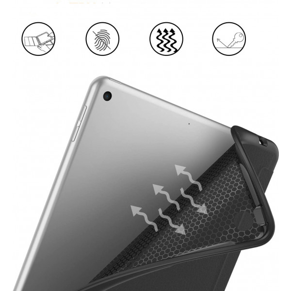 Фото - Чохол для планшету BeCover Tri Fold Soft TPU Silicone for Apple iPad 10.2 2019/2020/2021 Black (706881)