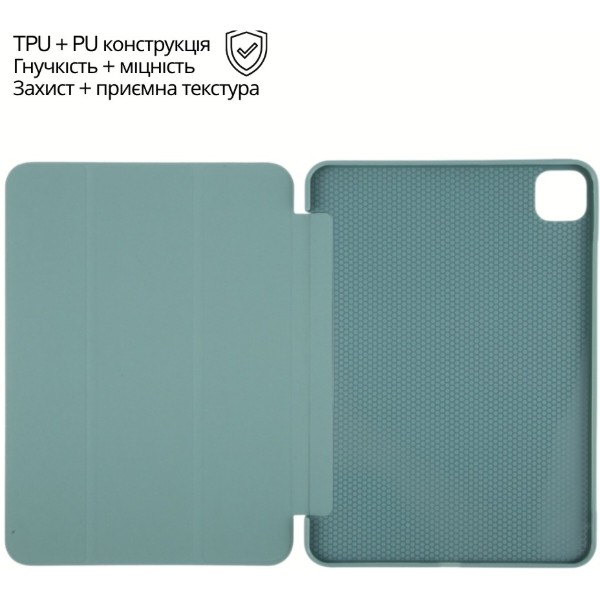 Фото - Чехол для планшета BeCover Tri Fold Soft TPU Silicone for Apple iPad Air 13" M4 2026 Dark Green (715329)