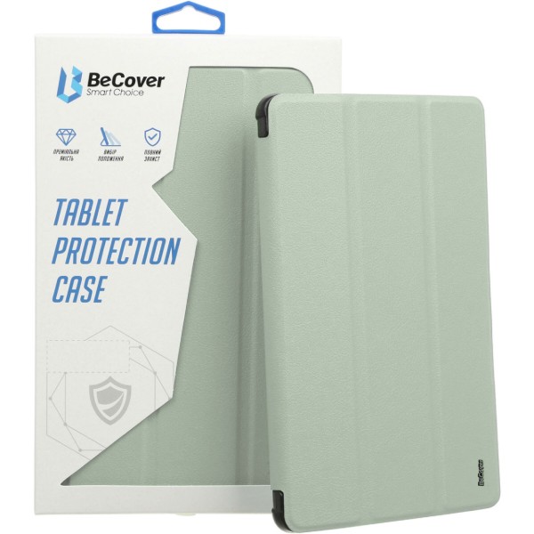 Фото - Чехол для планшета BeCover Tri Fold Soft TPU Silicone for Apple iPad Pro 11'' M4 2024 Light Green (711747)