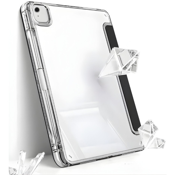 Фото - Чохол для планшета BeCover Ultra Slim Origami Transparent з кріпленням Apple iPad Air 13" M4 2026 Black (715287)