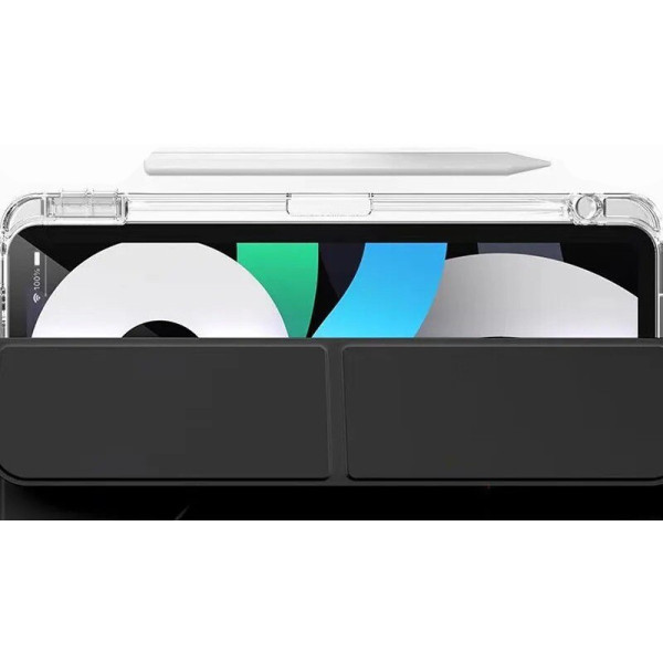 Фото - Чохол для планшета BeCover Ultra Slim Origami Transparent з кріпленням Apple iPad Air 13" M4 2026 Black (715287)