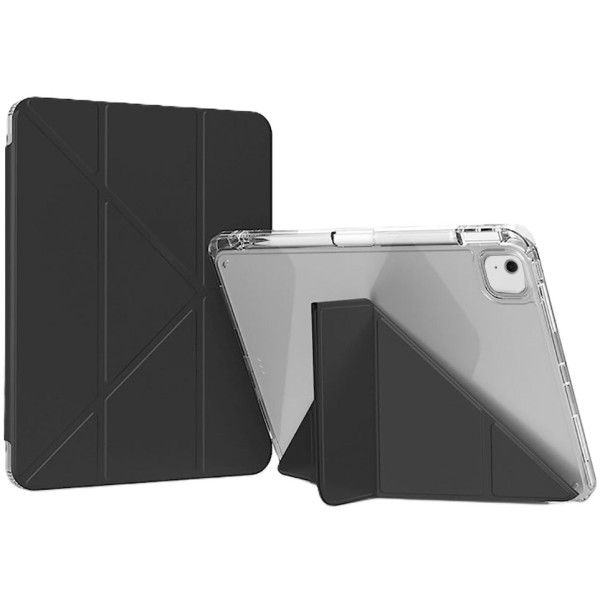 Фото - Чохол для планшета BeCover Ultra Slim Origami Transparent з кріпленням Apple iPad Air 13" M4 2026 Black (715287)