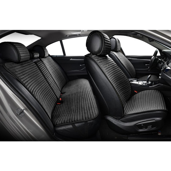 Фото - Комплект накидок на сиденье автомобиля Beltex Barcelona Black (BX83100)