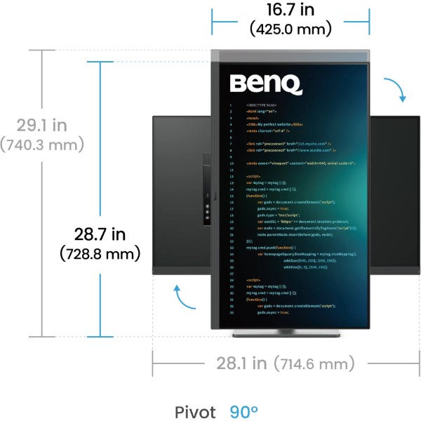Фото - Монітор BenQ RD320U (9H.LMSLA.TBE)
