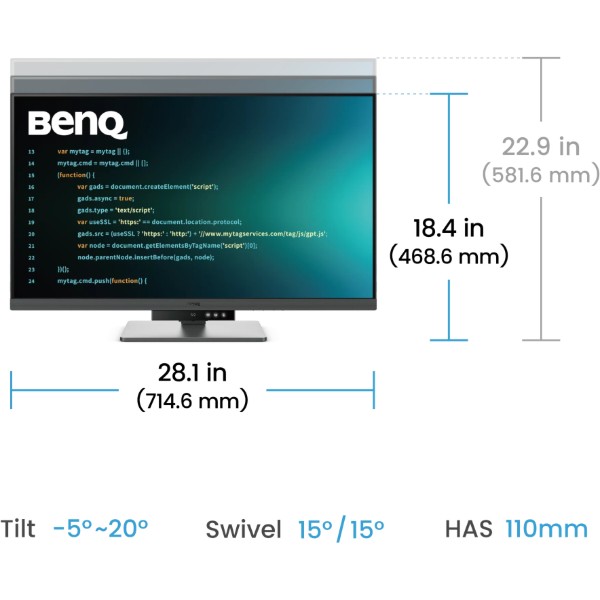 Фото - Монітор BenQ RD320U (9H.LMSLA.TBE)