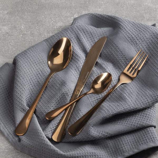Фото - Набір столових приборів Bergner Copper 16 пр. (BG-45182-CP)